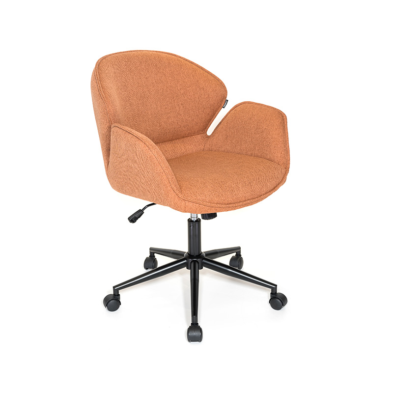 Fashionabla Swivel Office -stol justerbar höjd med hjul